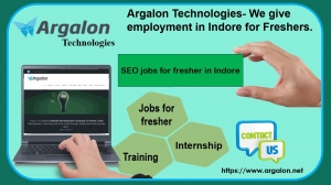 Argalon Technologies- We give employment in Indore for Fresh